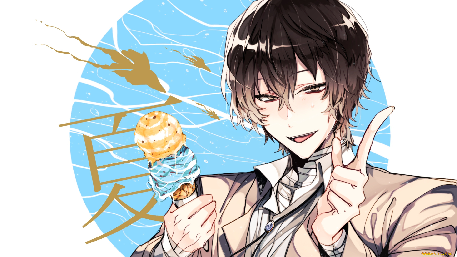 аниме, bungou, stray, dogs, персонаж