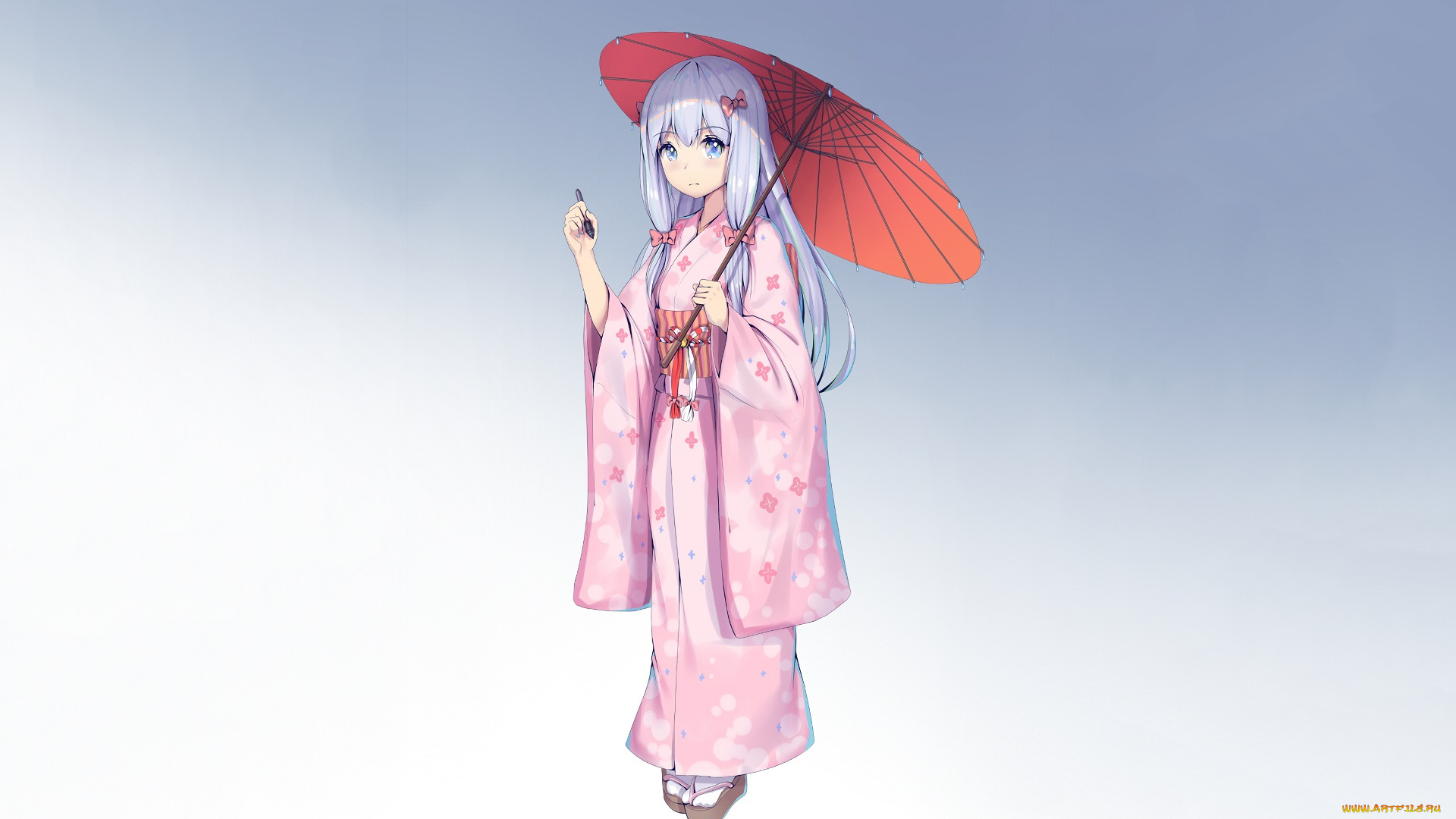 аниме, eromanga-sensei, девушка, фон, взгляд