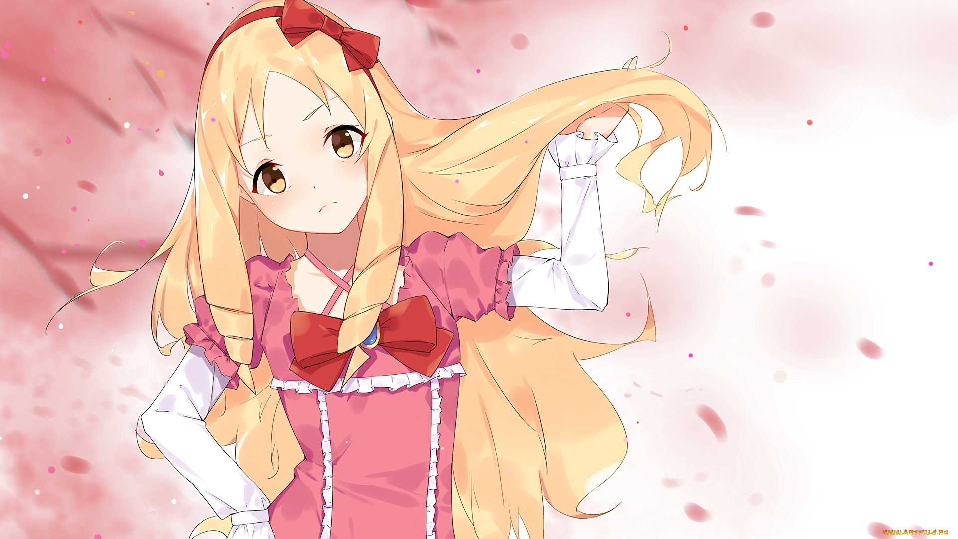 аниме, eromanga-sensei, девушка, фон, взгляд