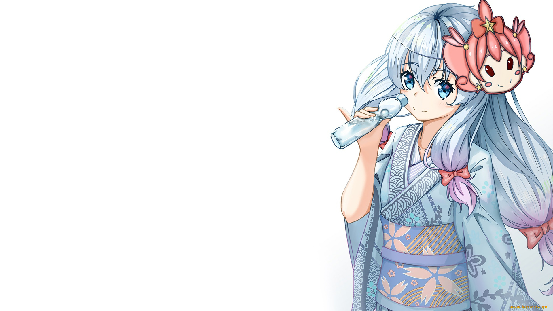 аниме, eromanga-sensei, взгляд, фон, девушка