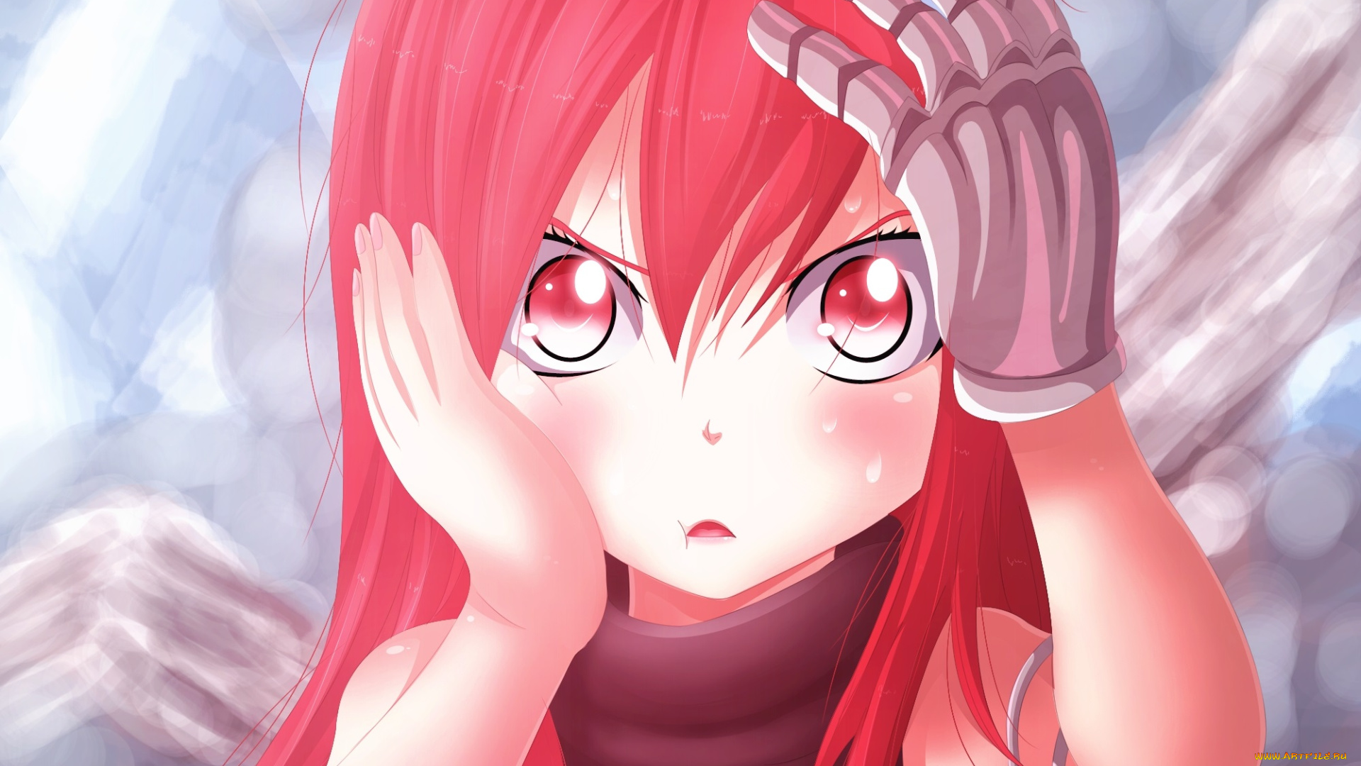 аниме, fairy, tail, эльза