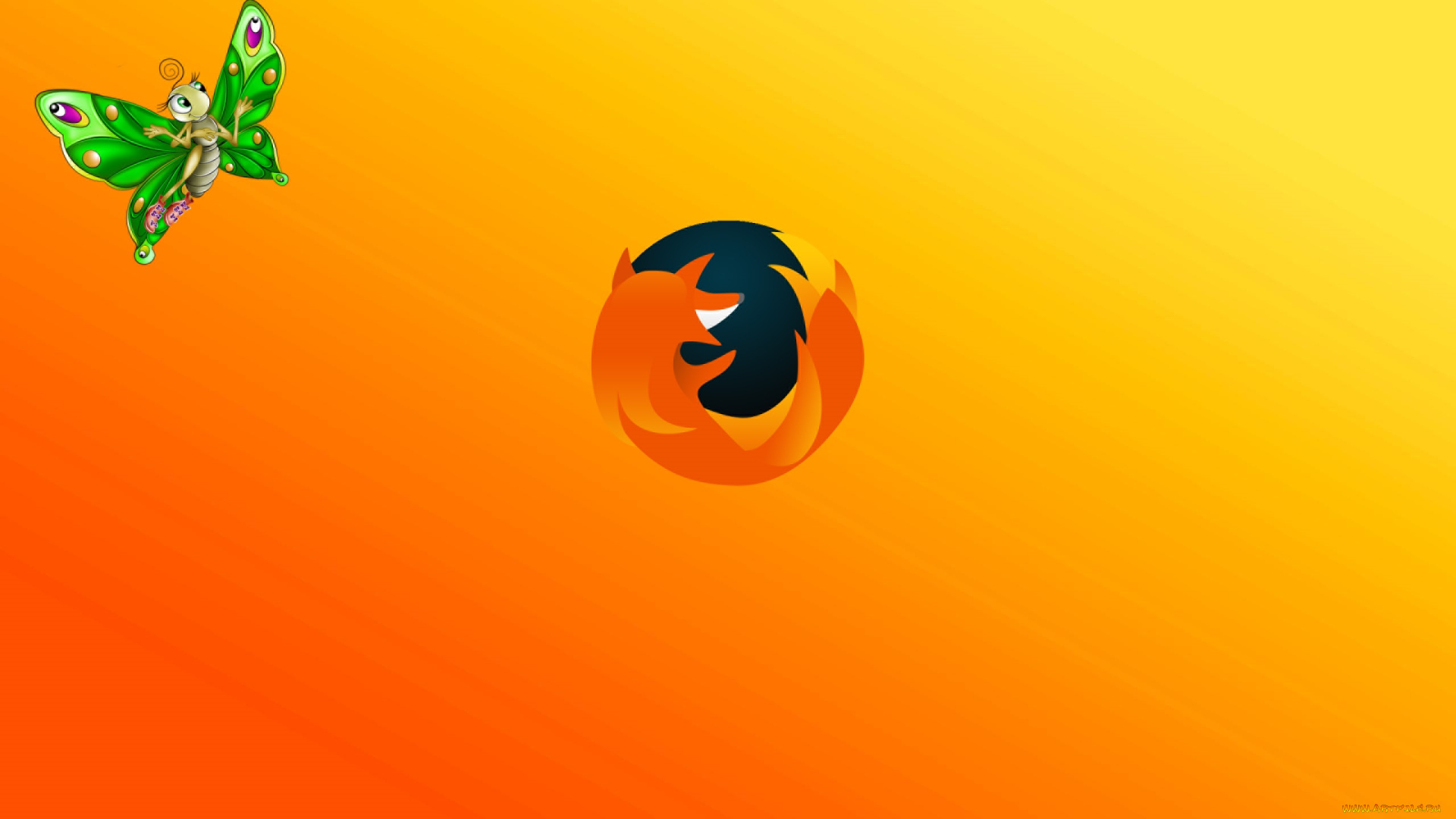 компьютеры, mozilla, firefox, логотип, фон