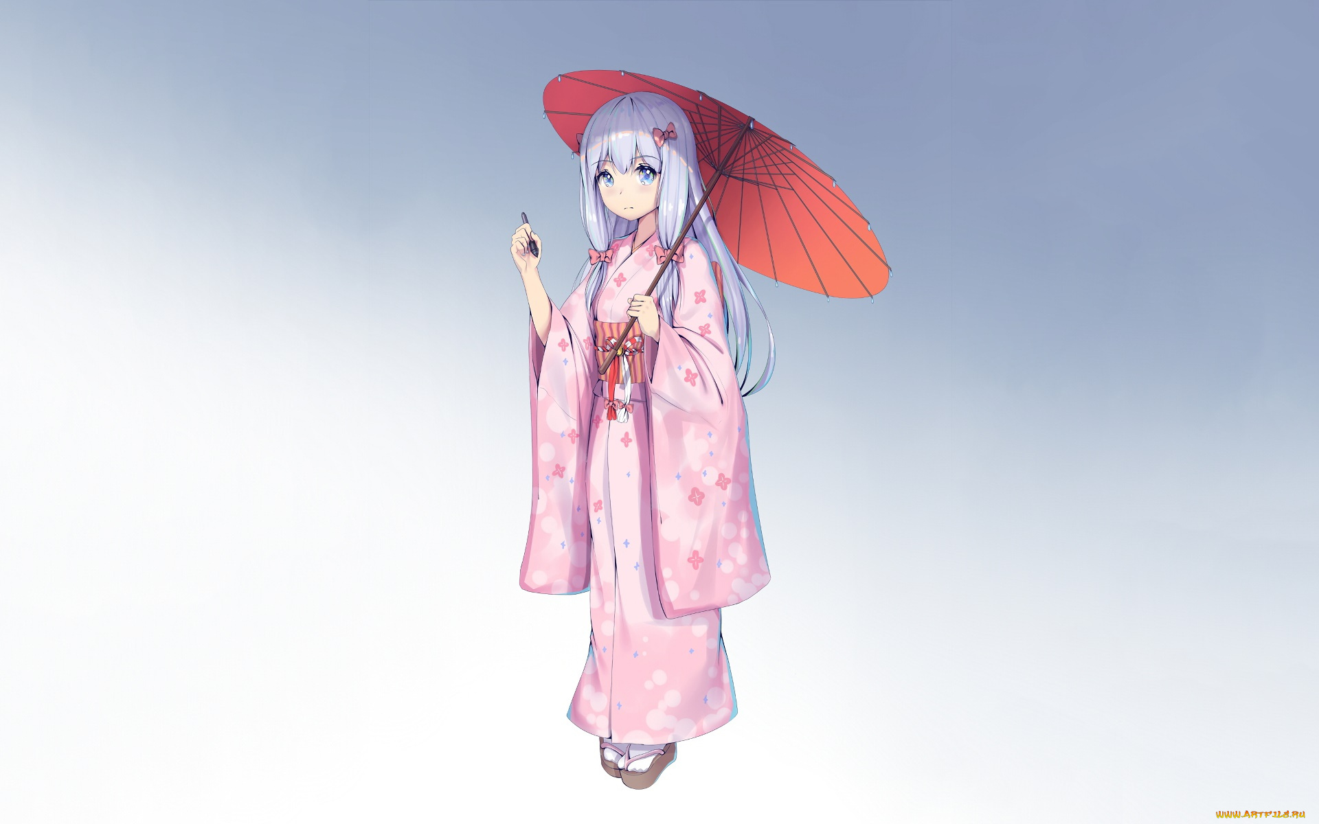 аниме, eromanga-sensei, девушка, фон, взгляд