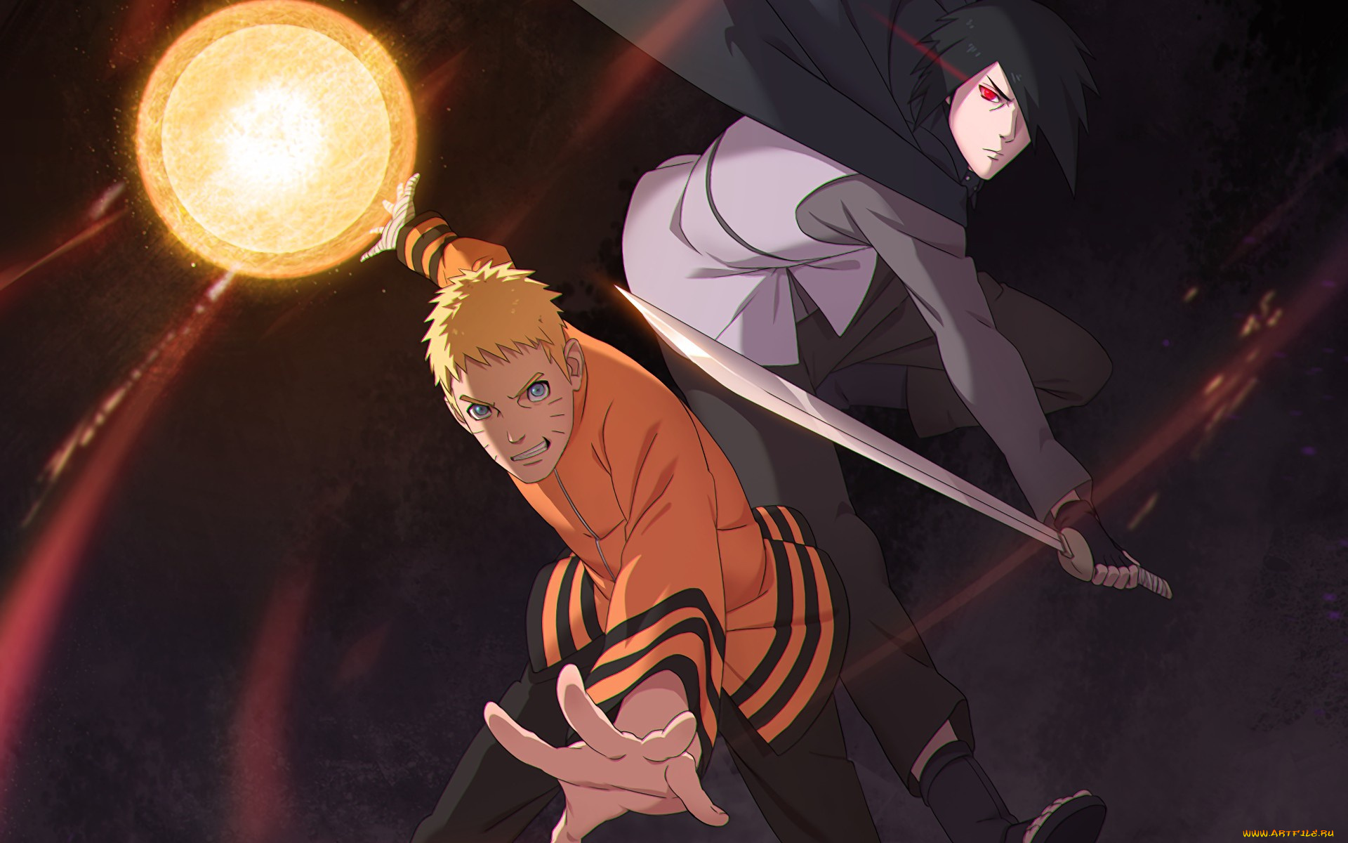 аниме, naruto, boruto, the, next, generation