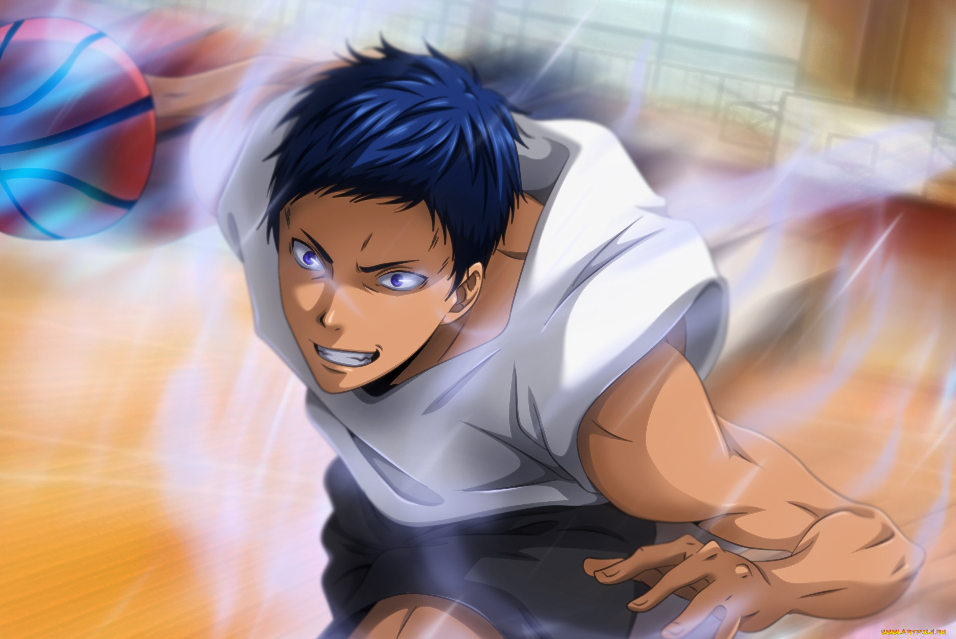 аниме, kuroko, no, baske, баскетбол