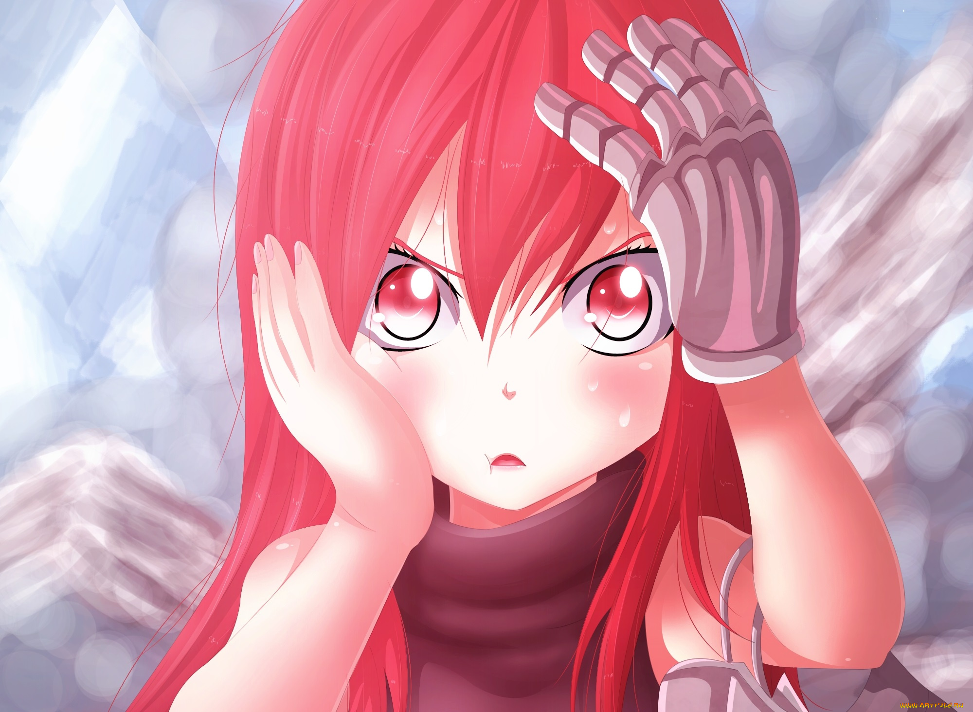 аниме, fairy, tail, эльза