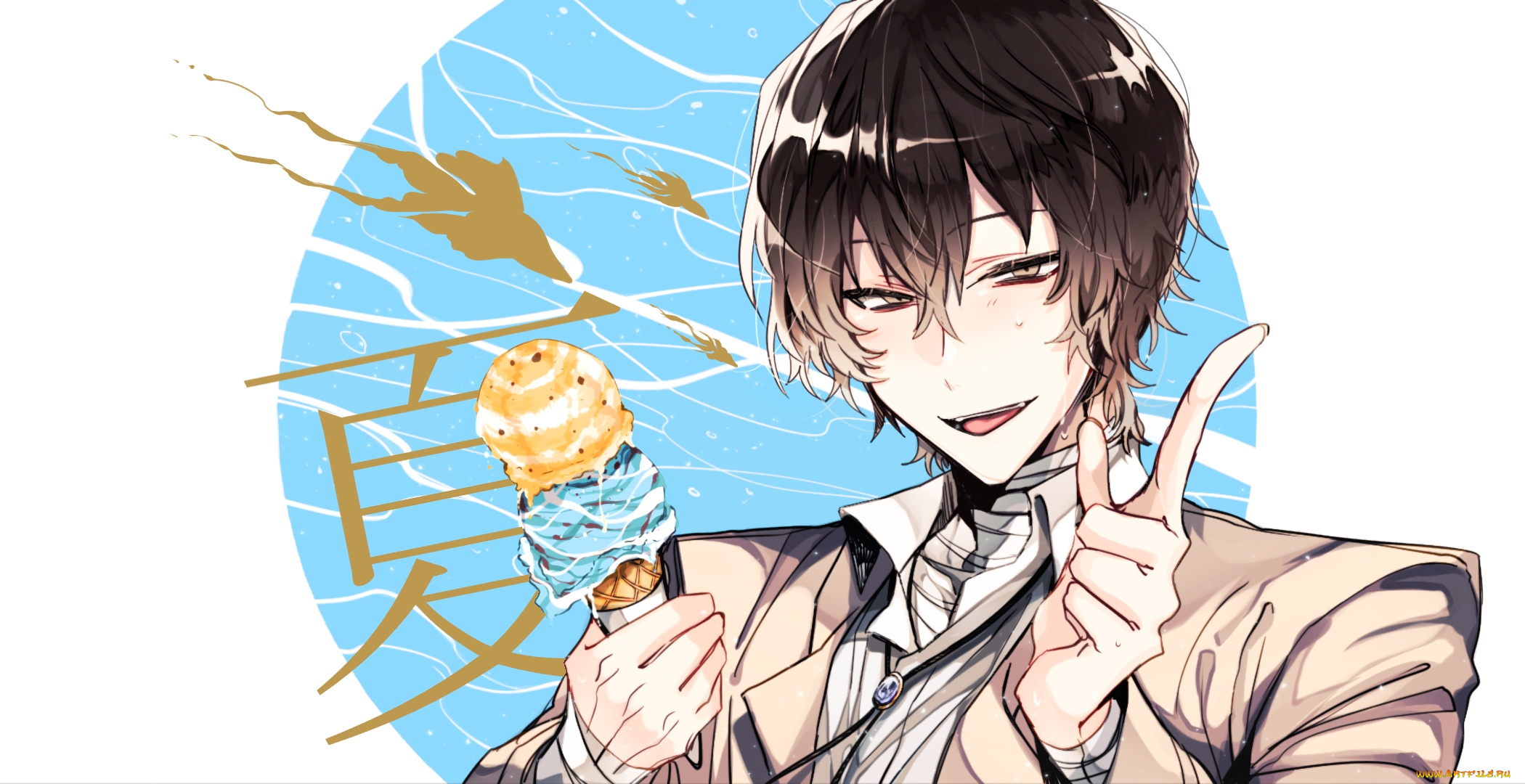 аниме, bungou, stray, dogs, персонаж