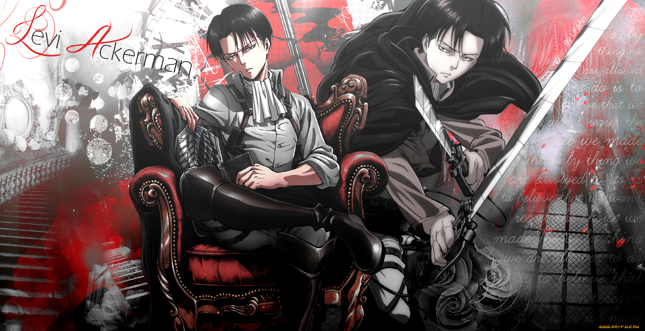 аниме, shingeki, no, kyojin, атака, титанов