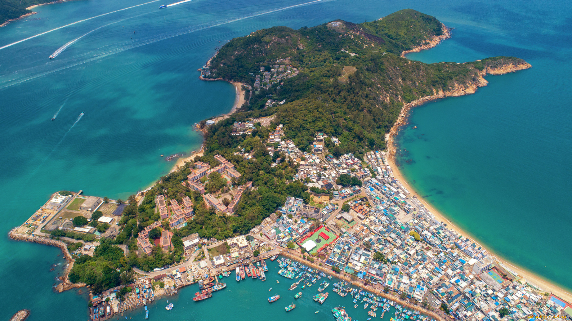 cheung, chau, города, -, панорамы, простор