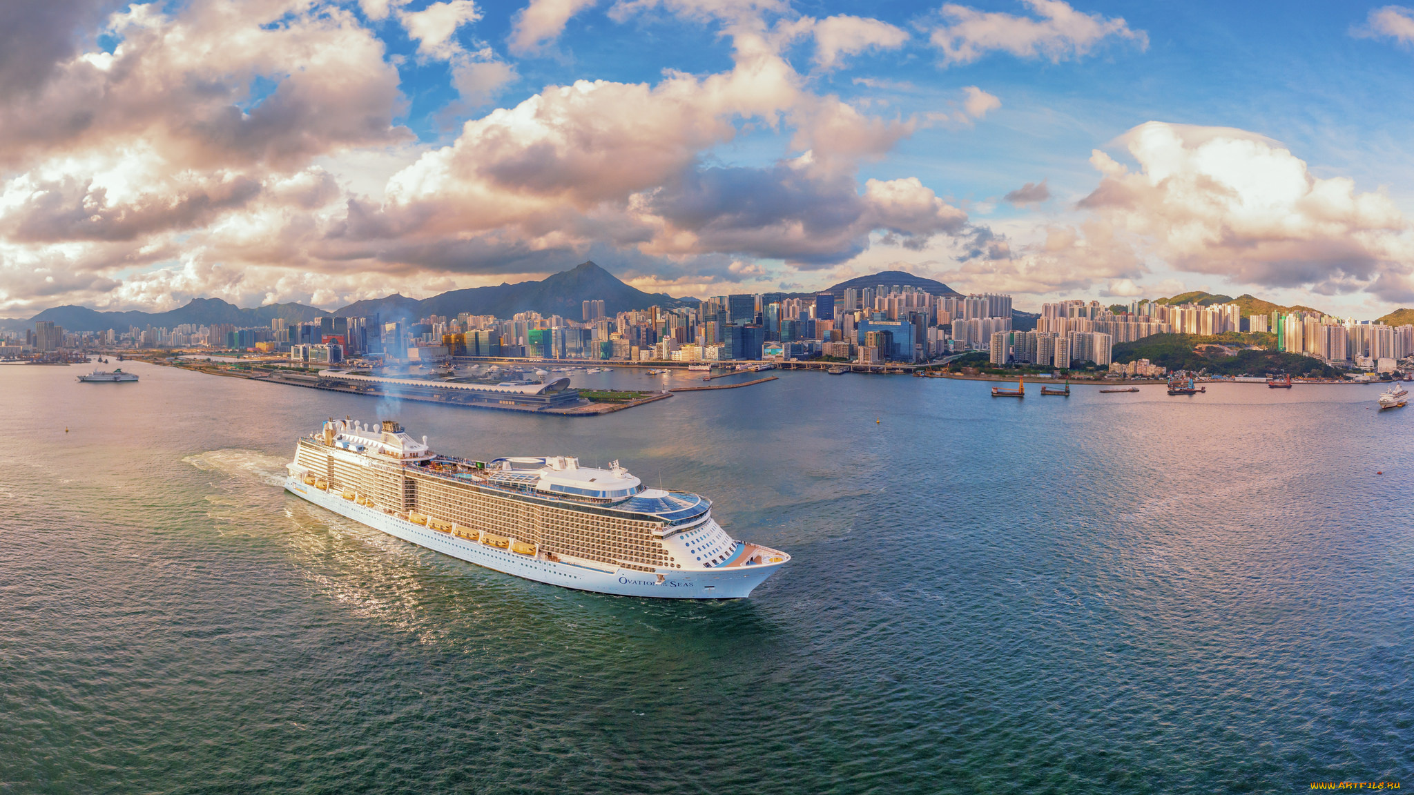 ovation, of, the, seas, корабли, лайнеры, круиз, лайнер