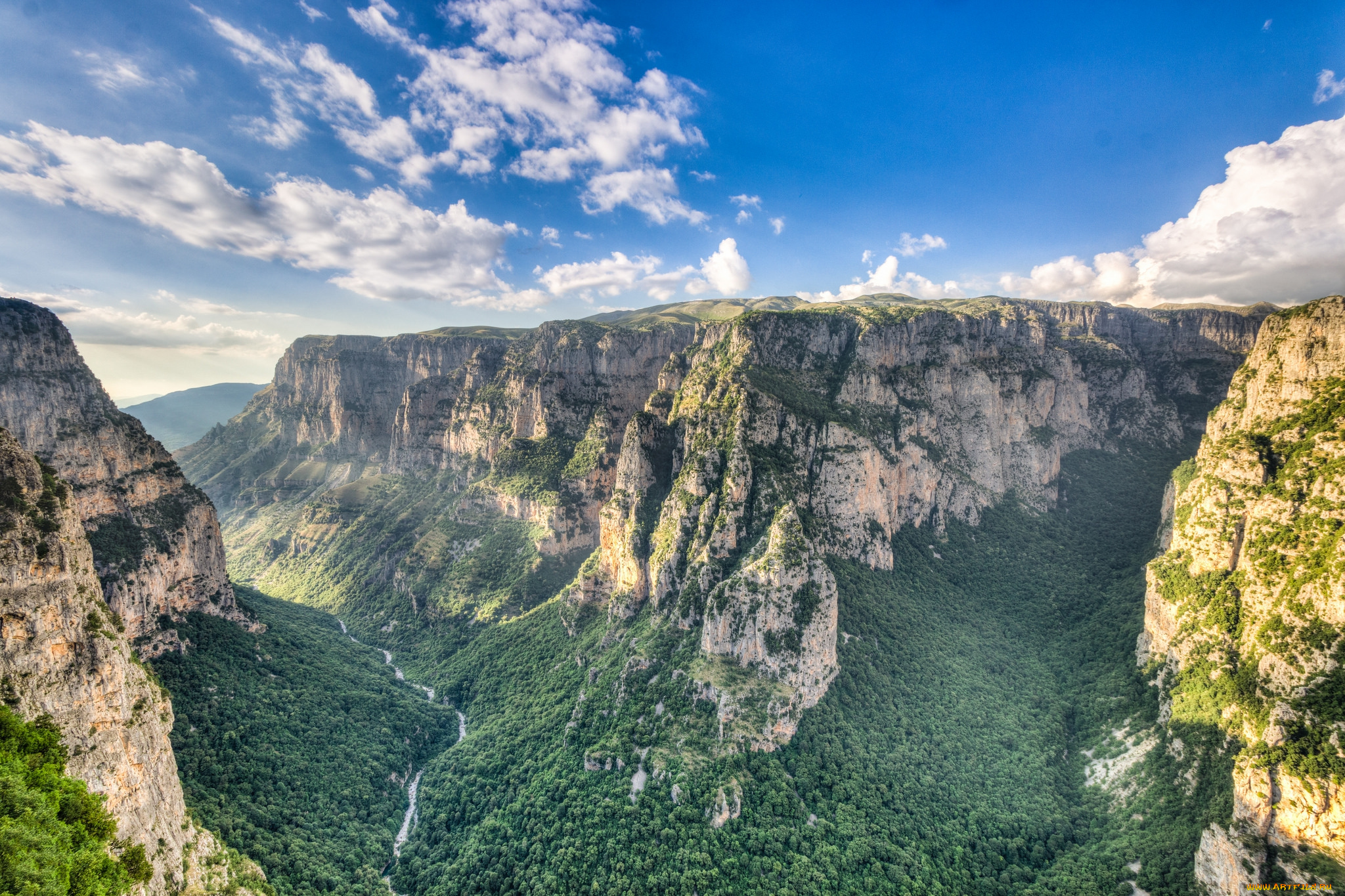 природа, горы, простор