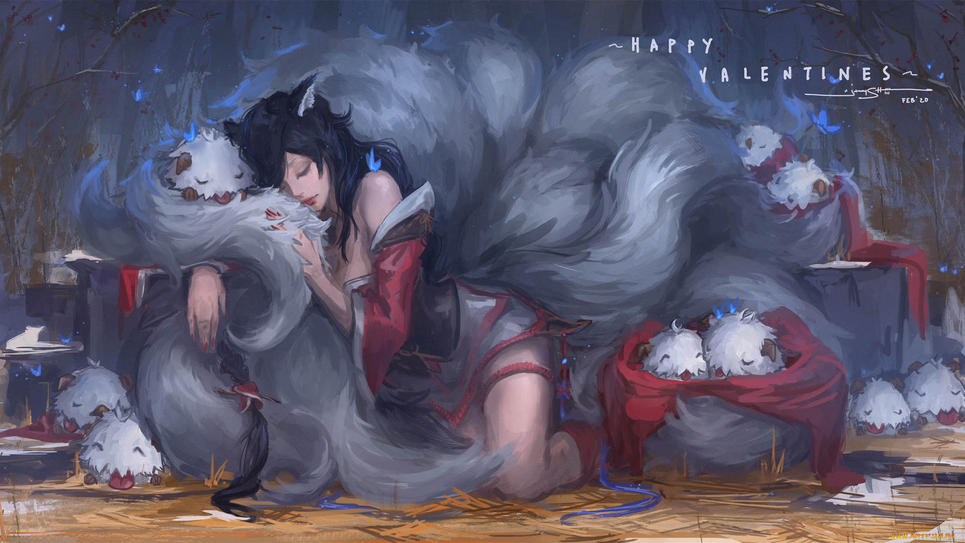 видео, игры, league, of, legends, ари, поро, мешки, отдых