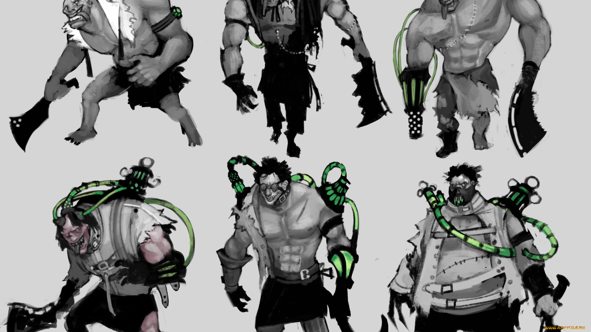 видео, игры, league, of, legends, образы, мундо