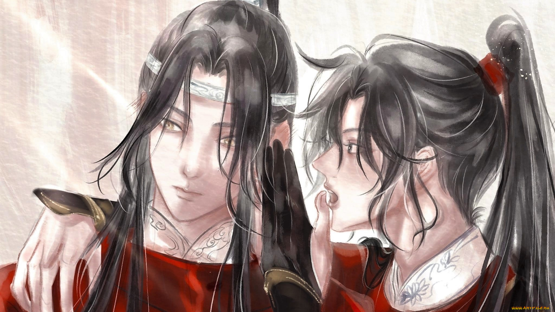 аниме, mo, dao, zu, shi, вэй, усянь, лань, ванцзи