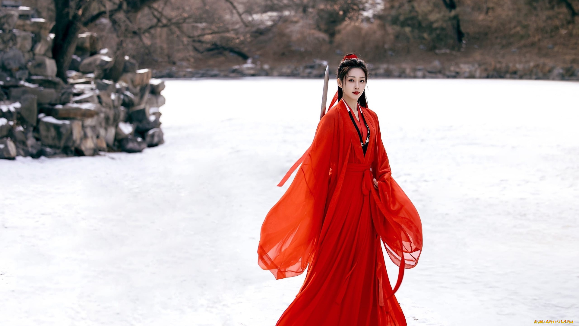 кино, фильмы, -unknown, , другое, xuan, lu, меч, снег