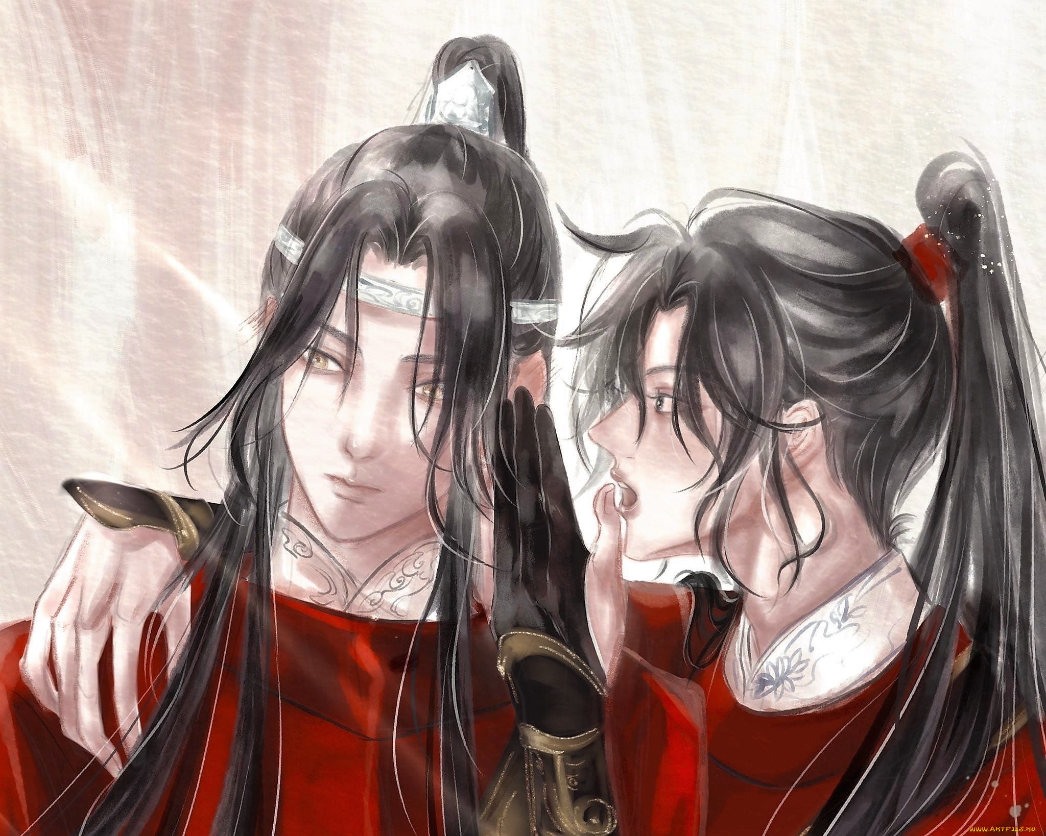 аниме, mo, dao, zu, shi, вэй, усянь, лань, ванцзи