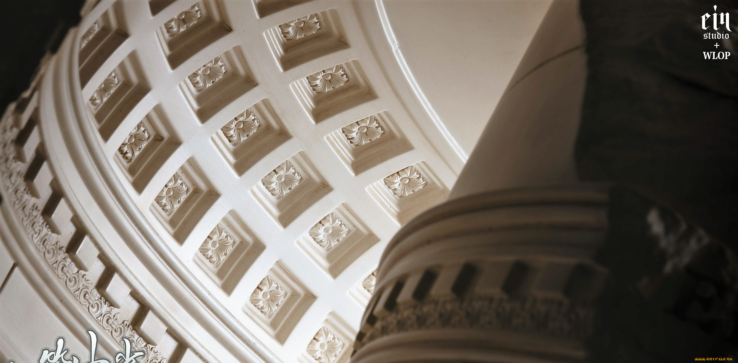 фэнтези, _ghost, blade, , , призрачный, клинок, дворец, лепнина, колонна