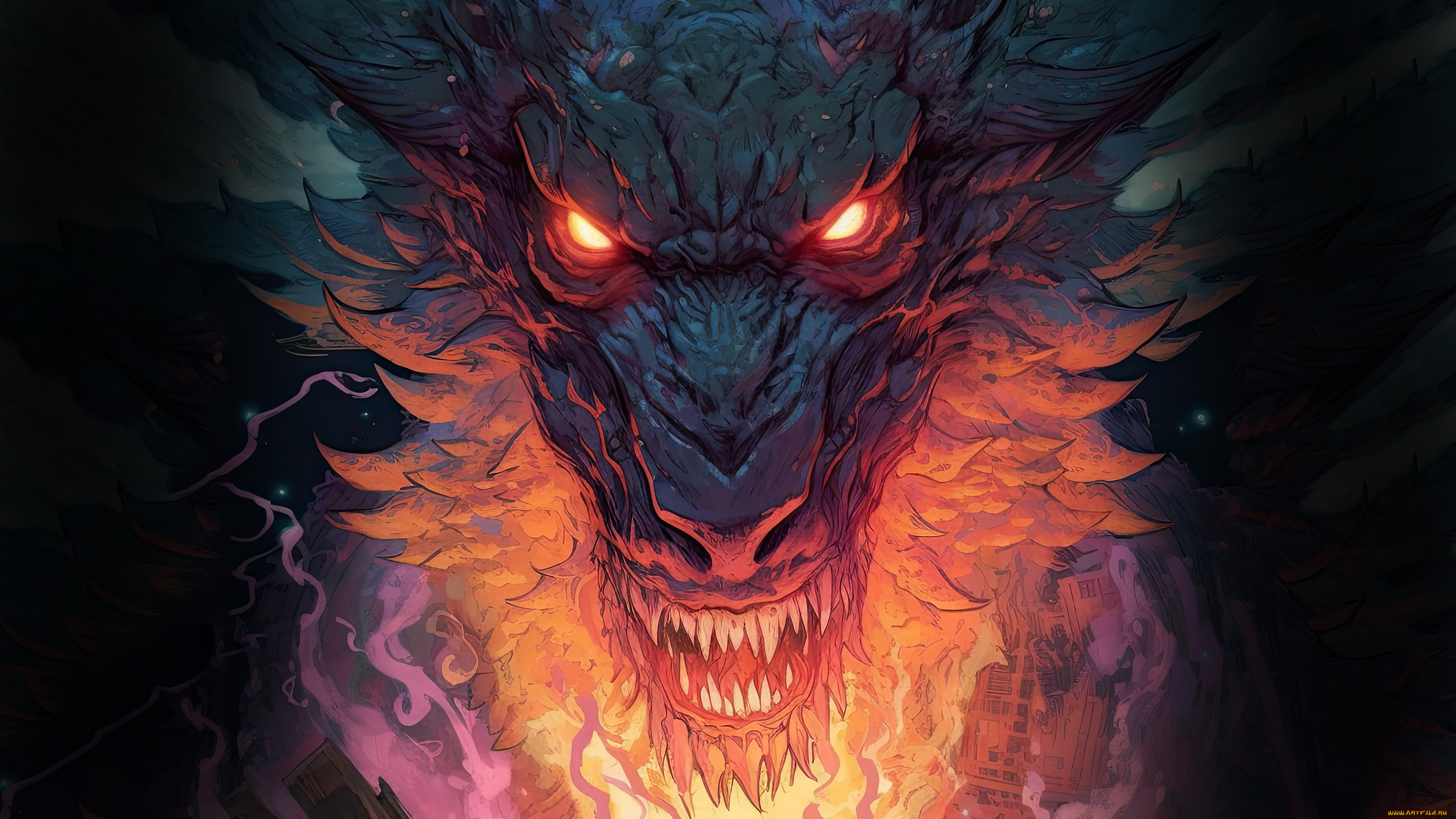 фэнтези, драконы, дракон