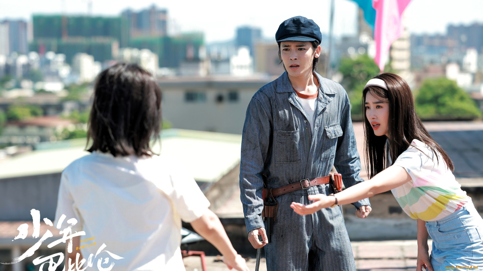 кино, фильмы, young, babylon, персонажи, крыша, спор