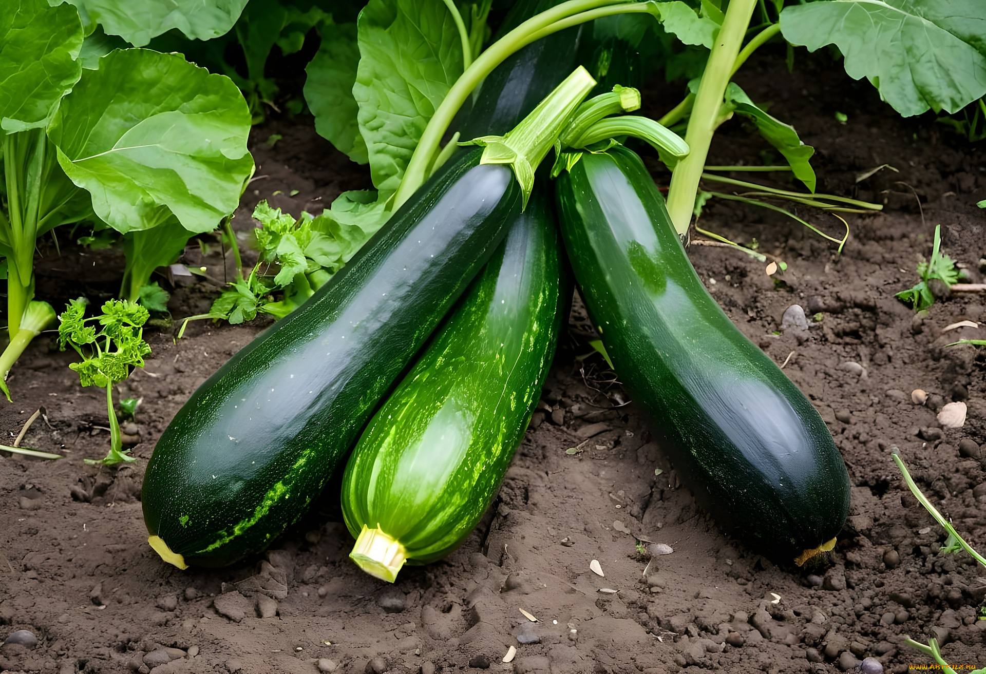 разное, компьютерный, дизайн, цукини