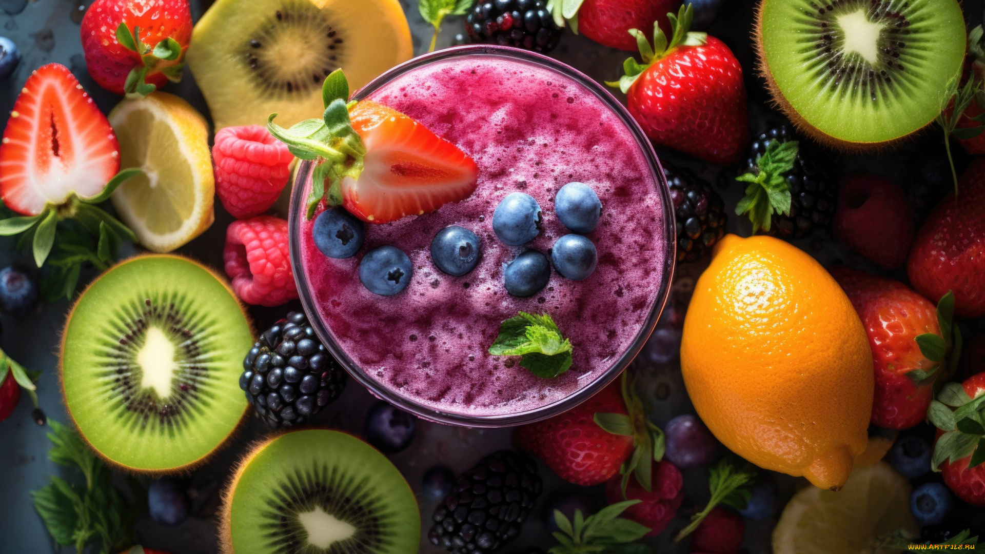 3д, графика, еда-, food, фруктовый, смузи