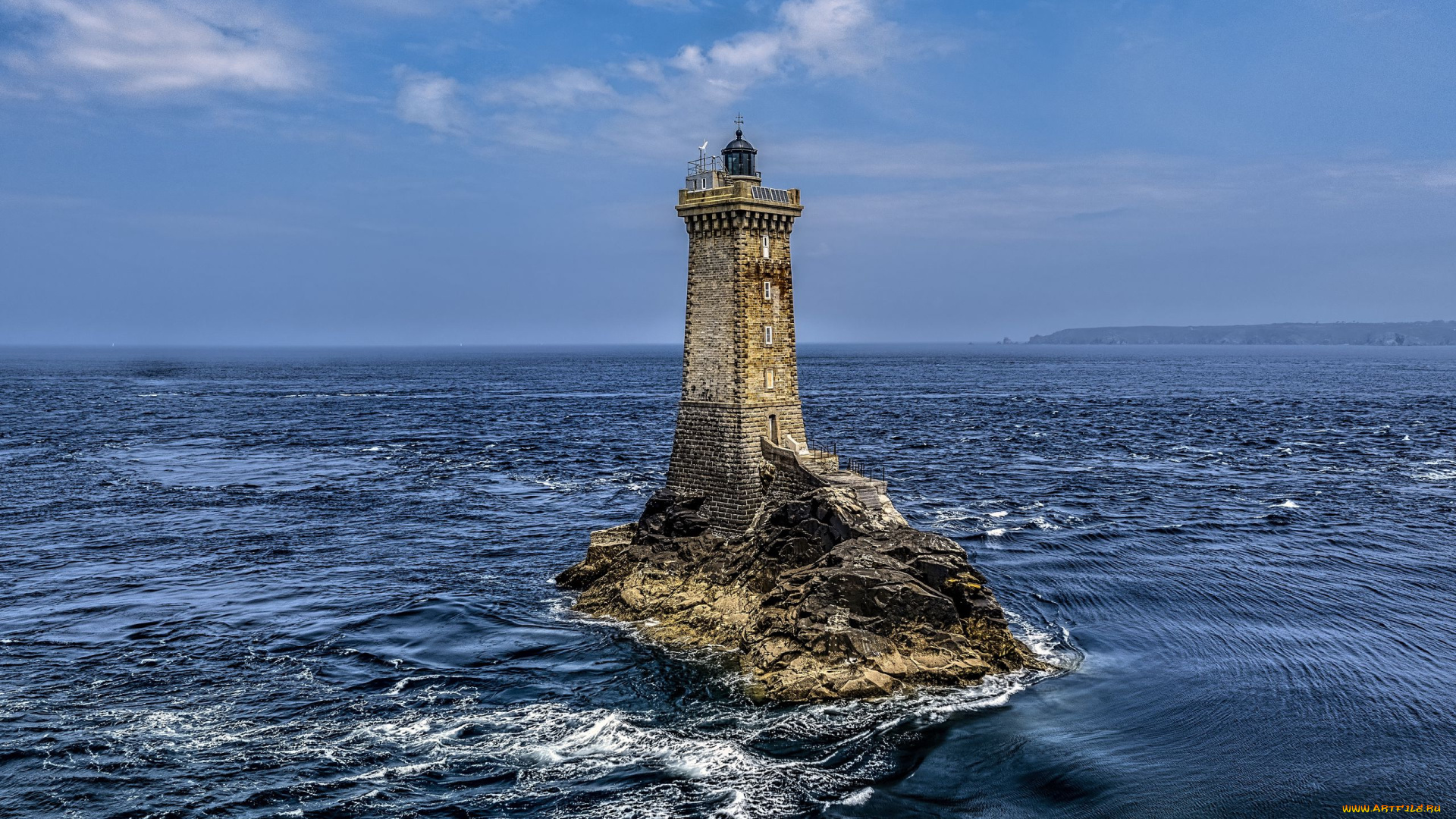 природа, маяки, море, маяк, волны