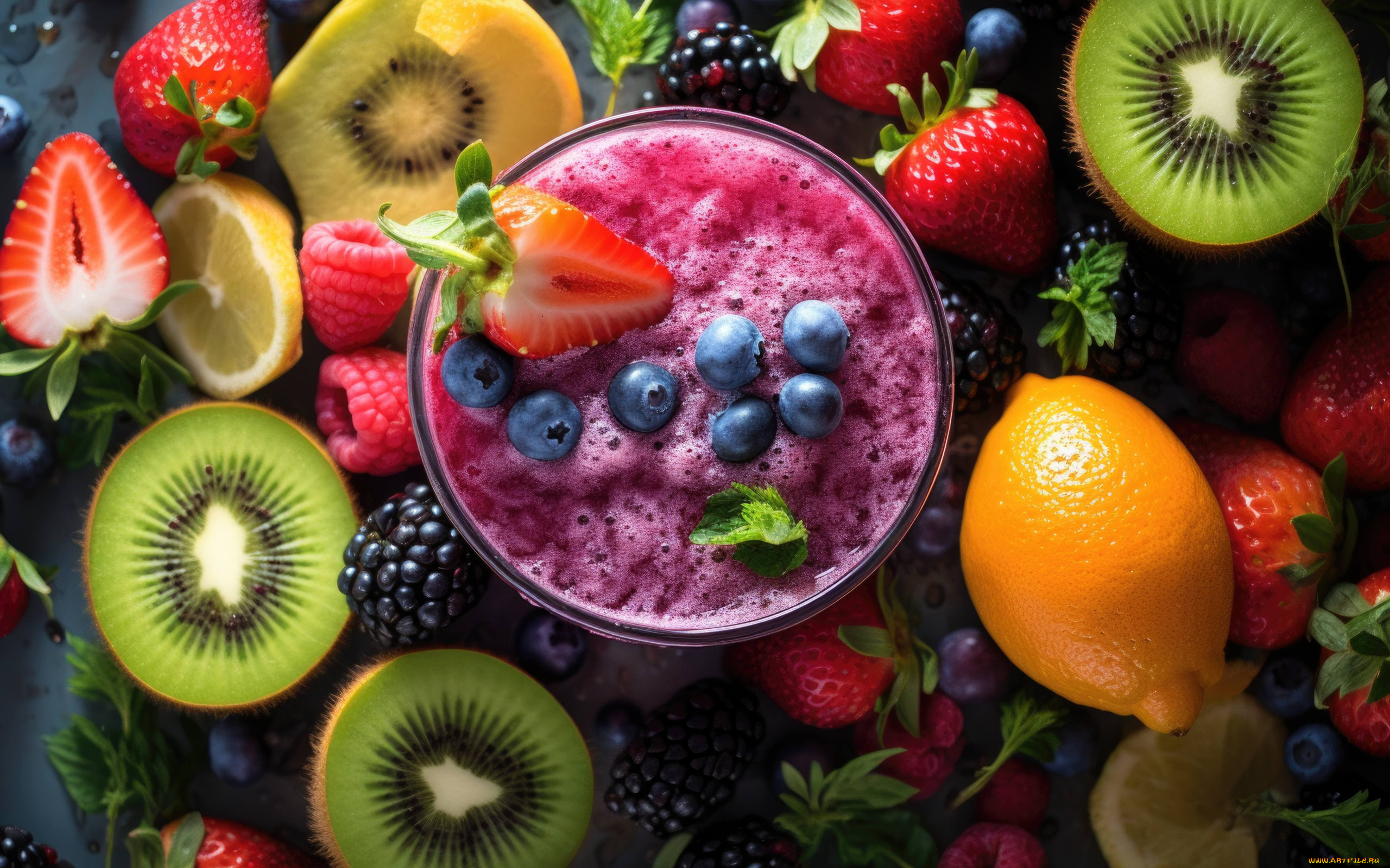 3д, графика, еда-, food, фруктовый, смузи