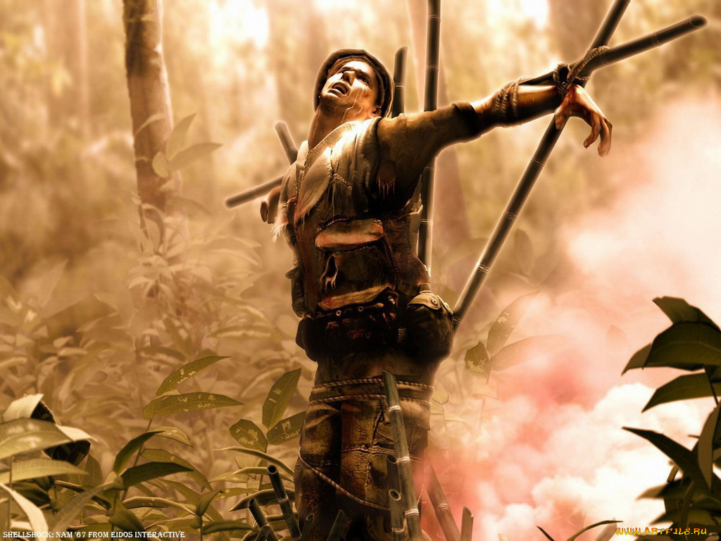 shellshock, nam, 67, видео, игры, `67