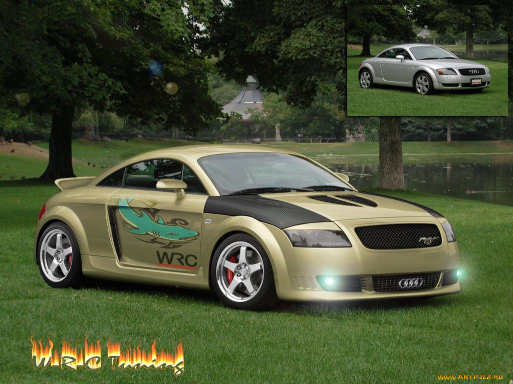 audi, tt, автомобили, виртуальный, тюнинг