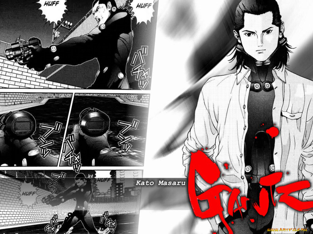 аниме, gantz