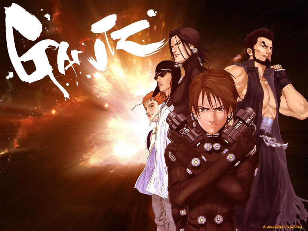 аниме, gantz