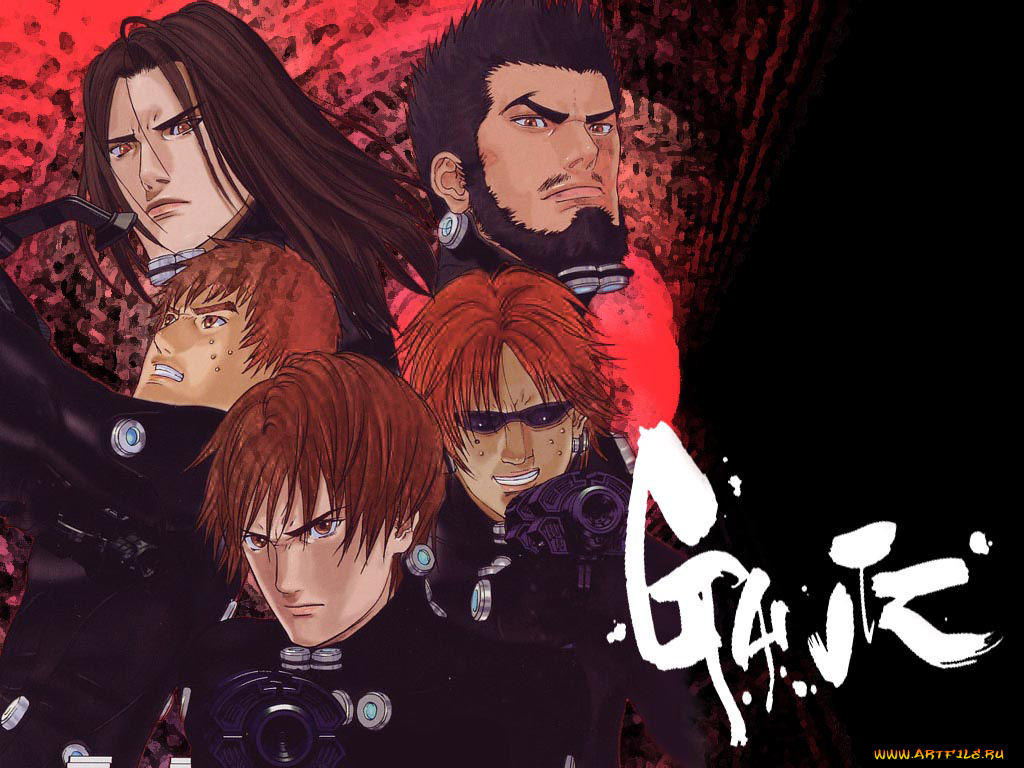 аниме, gantz