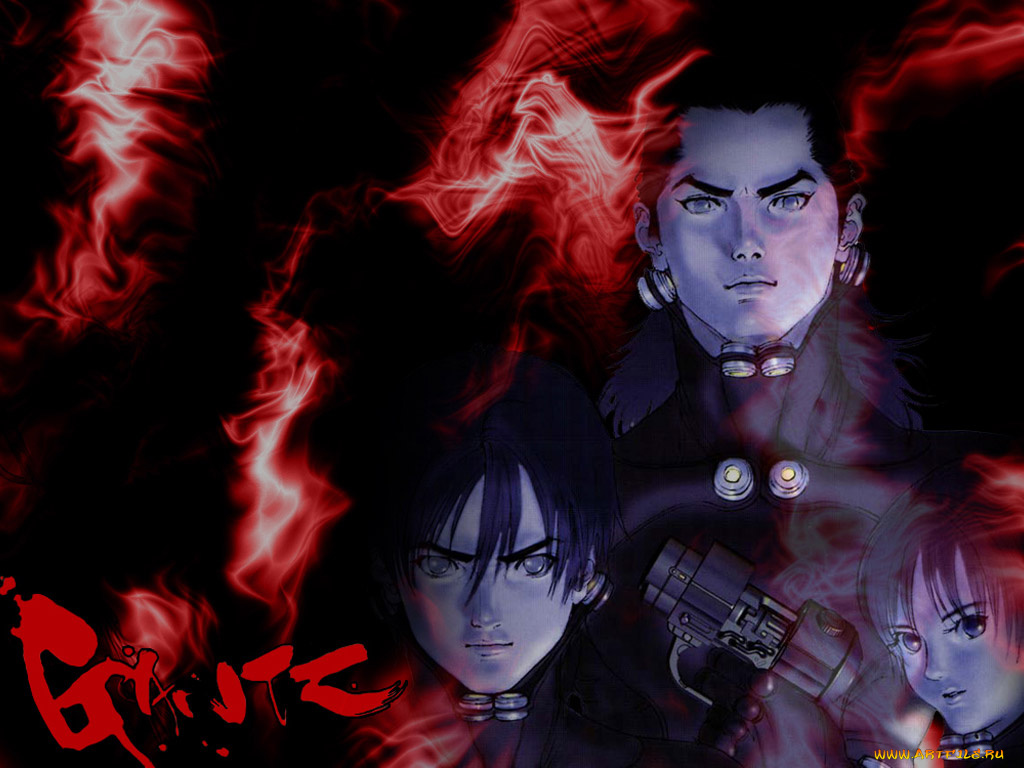 аниме, gantz