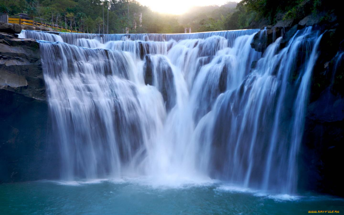 природа, водопады