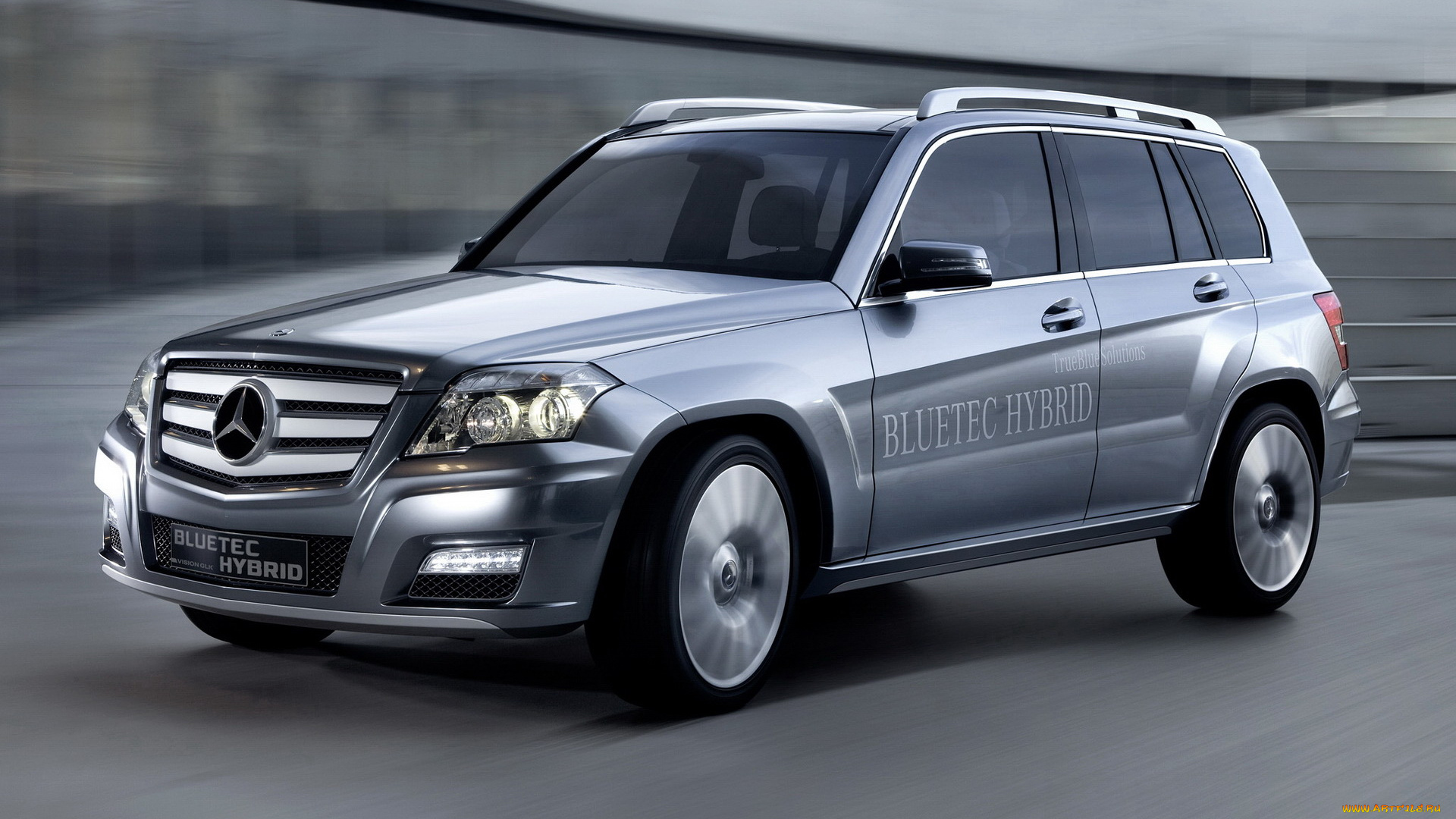 mercedes, benz, vision, glk, bluetec, hybrid, concept, автомобили