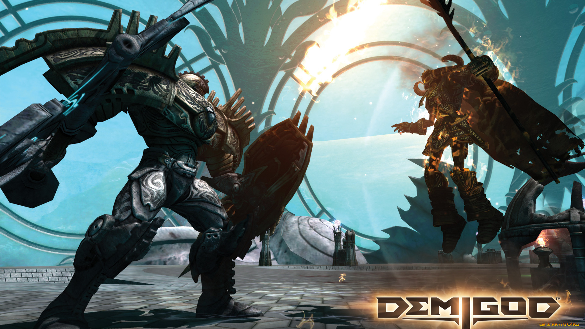 видео, игры, demigod