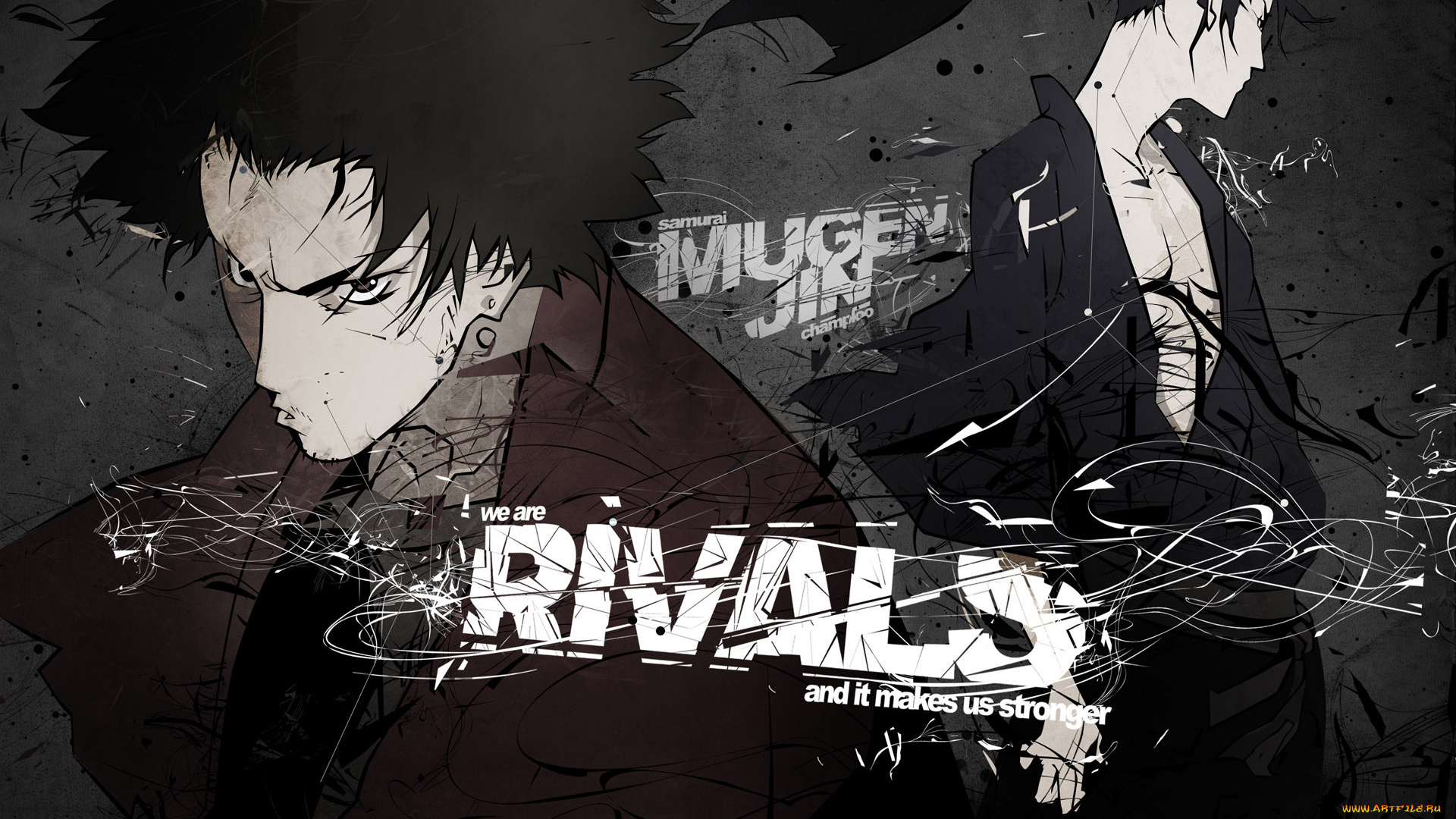 аниме, samurai, champloo