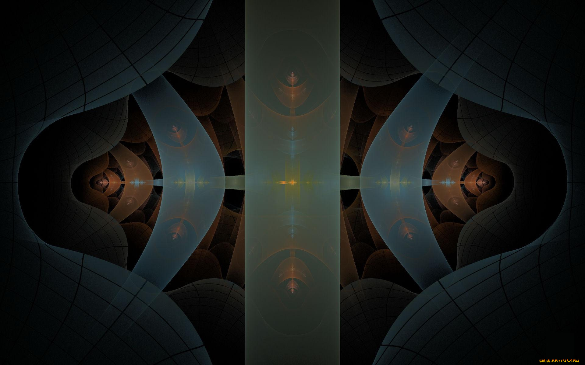 3д, графика, fractal, фракталы, абстракции