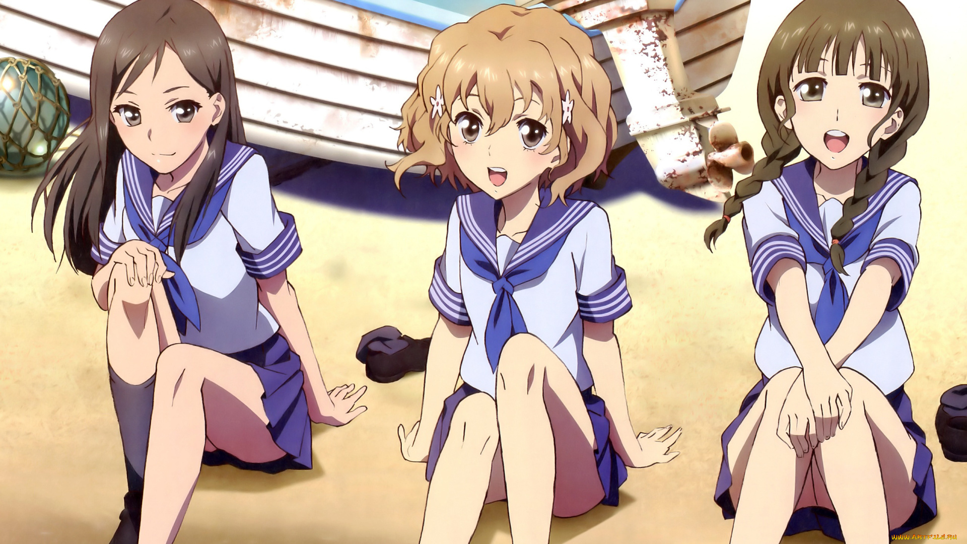 аниме, hana, saku, iroha, hana-saku