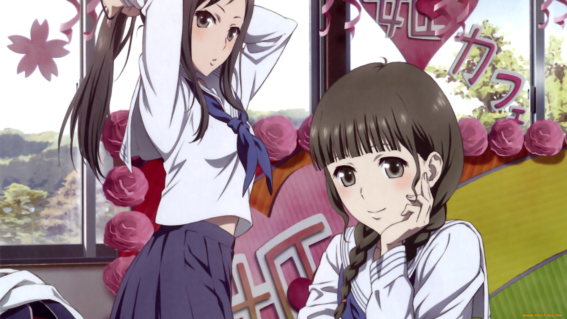 аниме, hana, saku, iroha, hana-saku