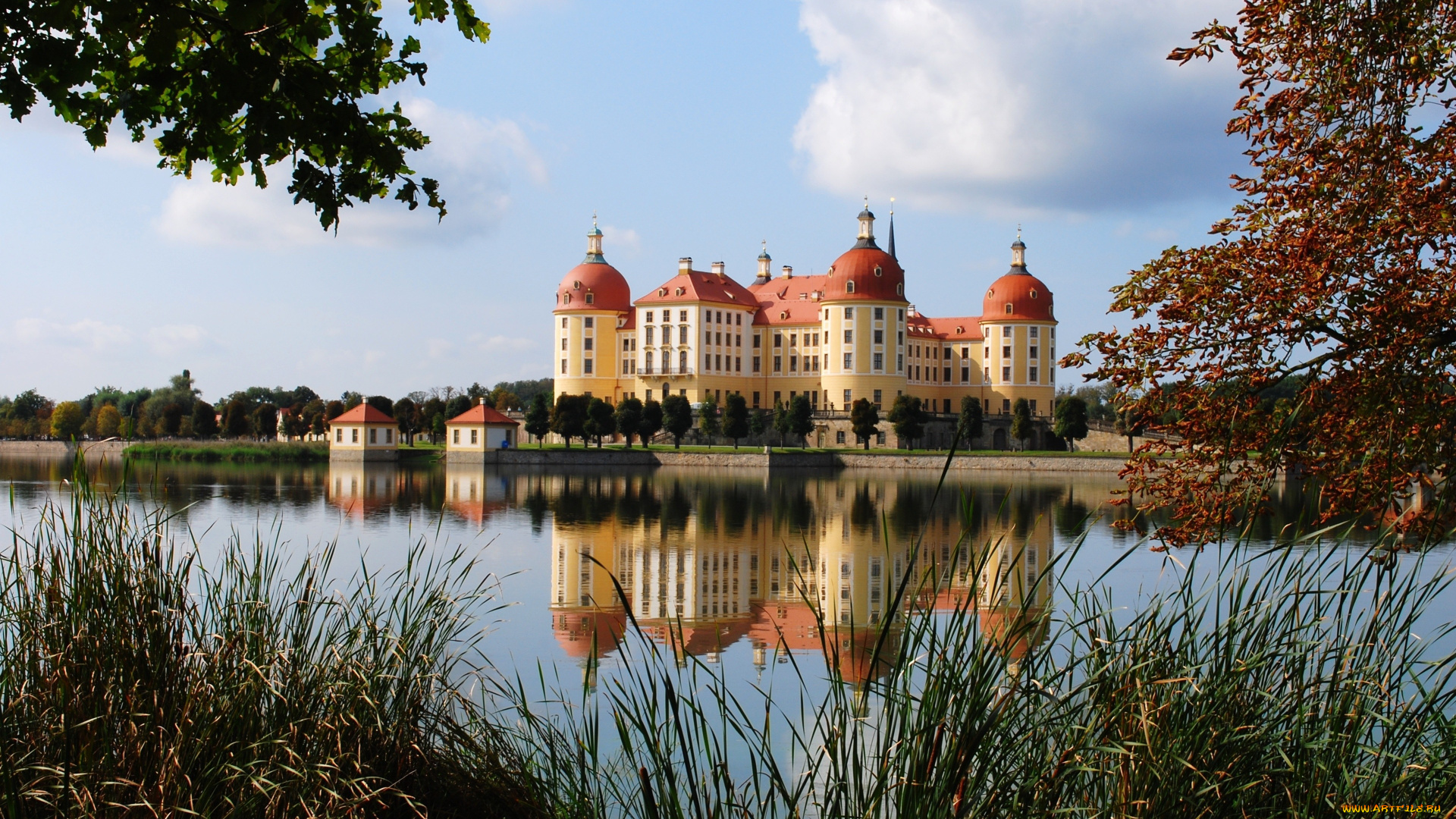 города, дворцы, замки, крепости, небо, здания, река