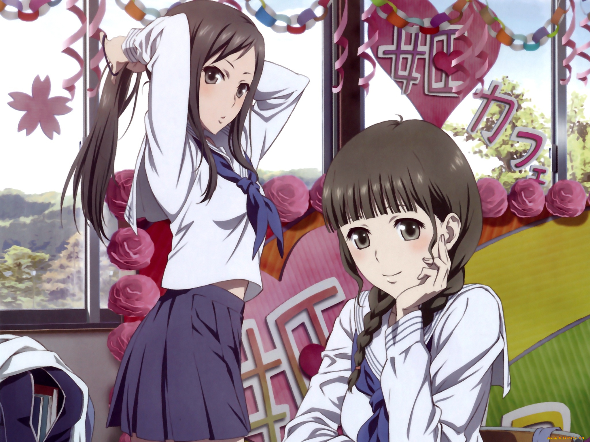 аниме, hana, saku, iroha, hana-saku