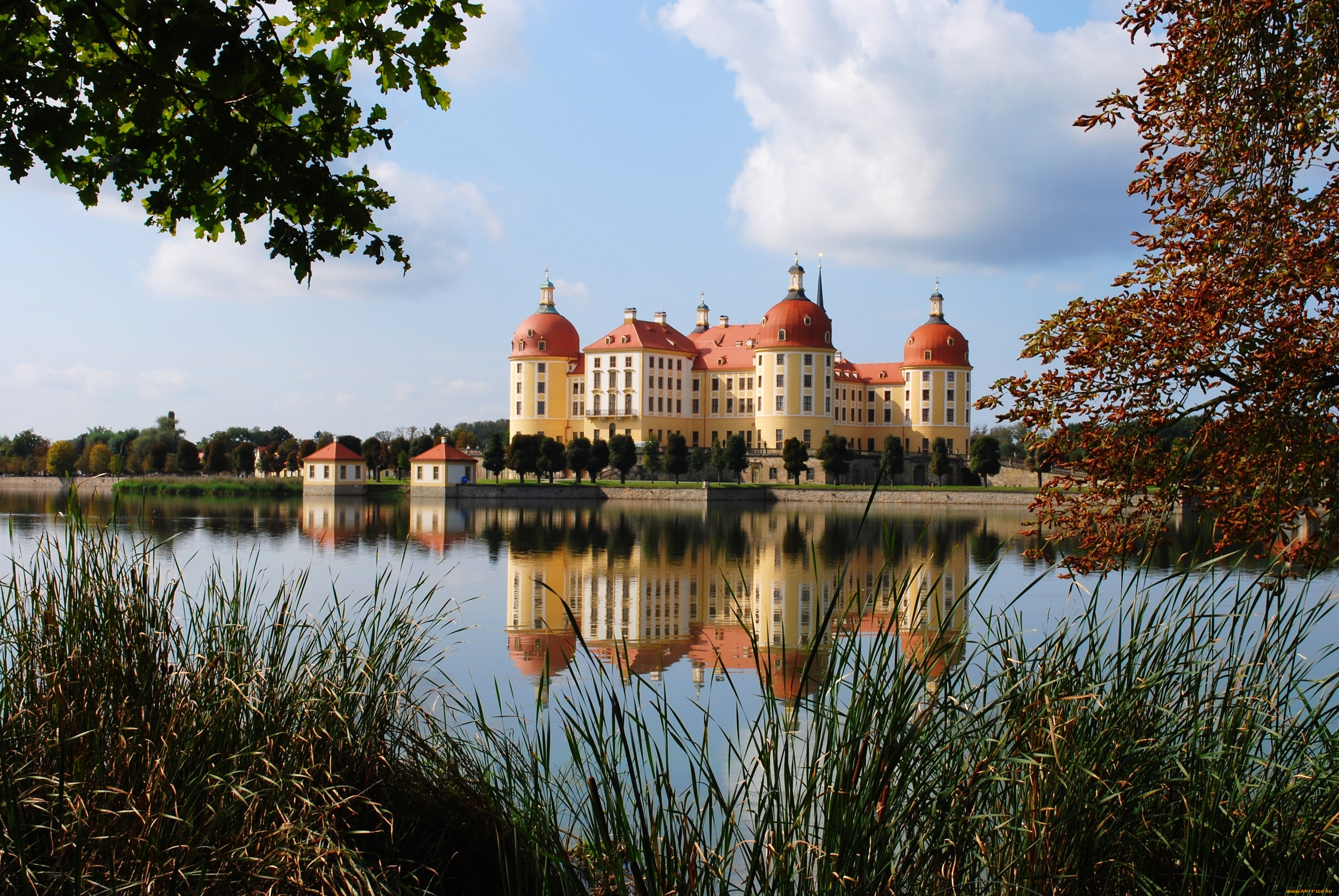 города, дворцы, замки, крепости, небо, здания, река