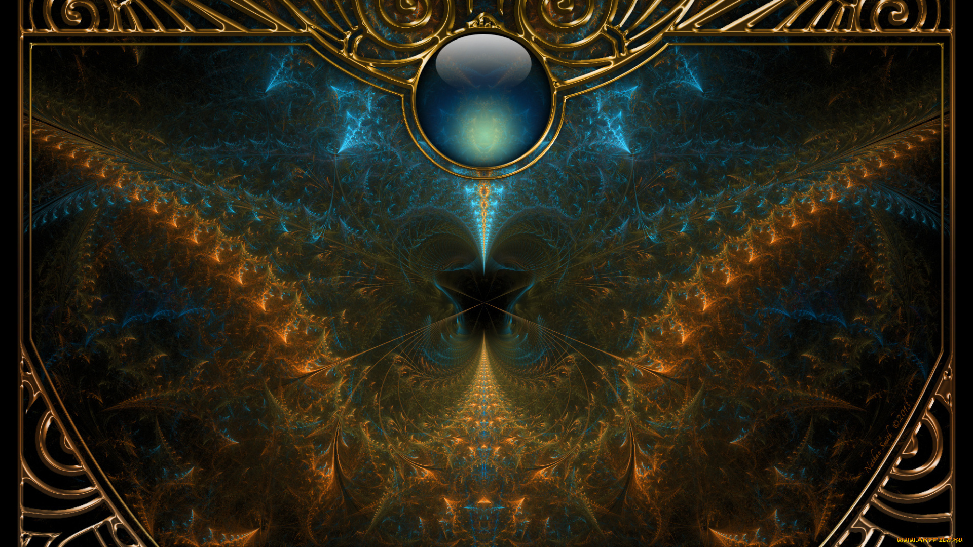 3д, графика, fractal, фракталы, цвета, узор