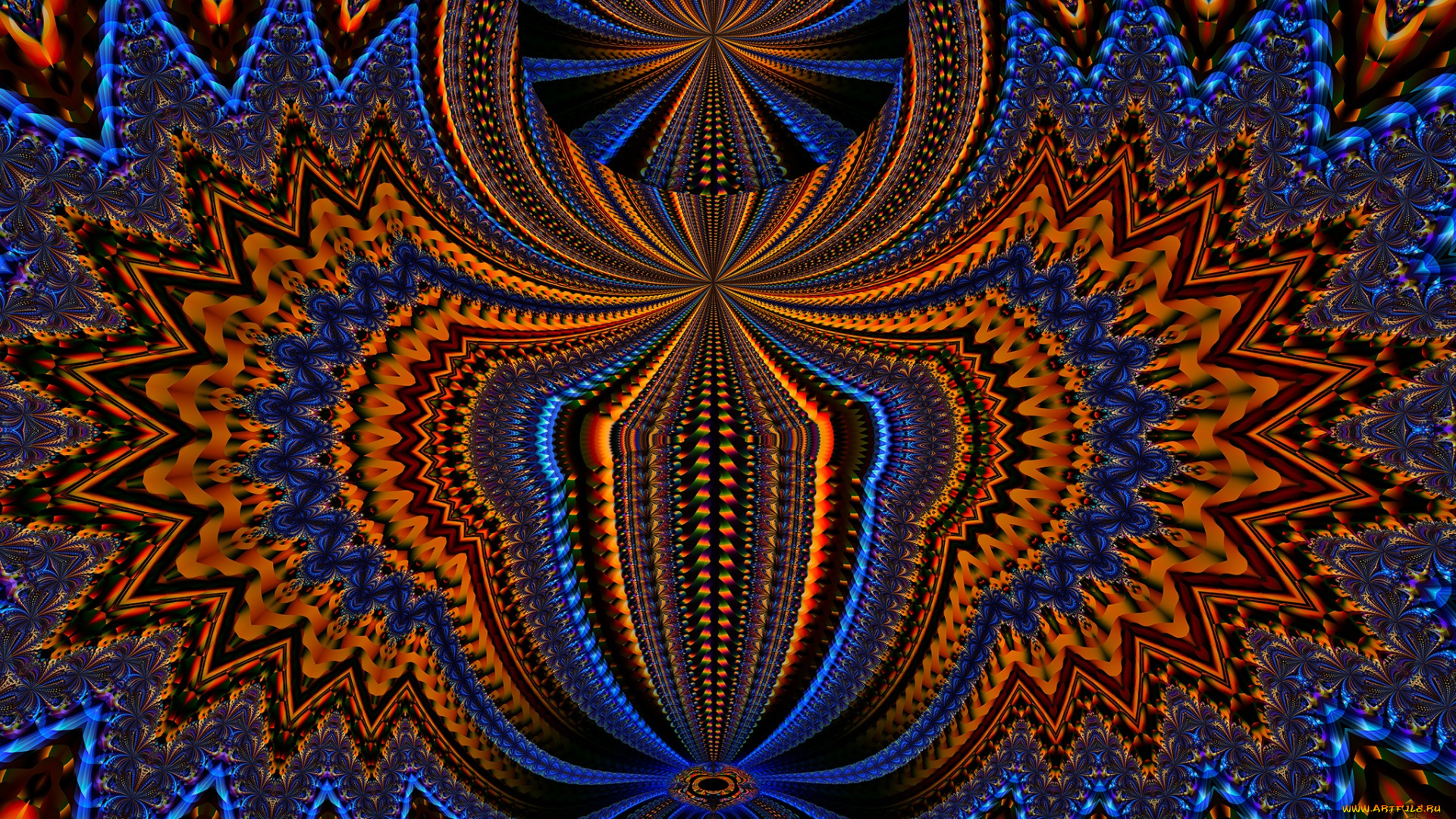 3д, графика, fractal, фракталы, цвета, узор