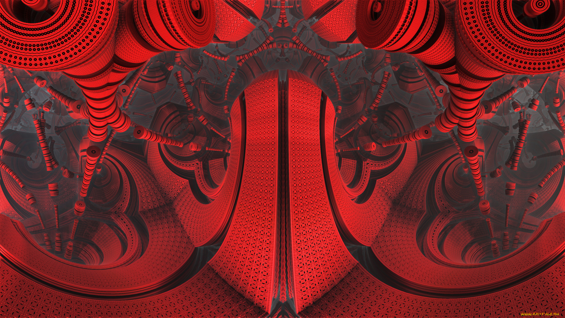 3д, графика, fractal, фракталы, узор, цвета