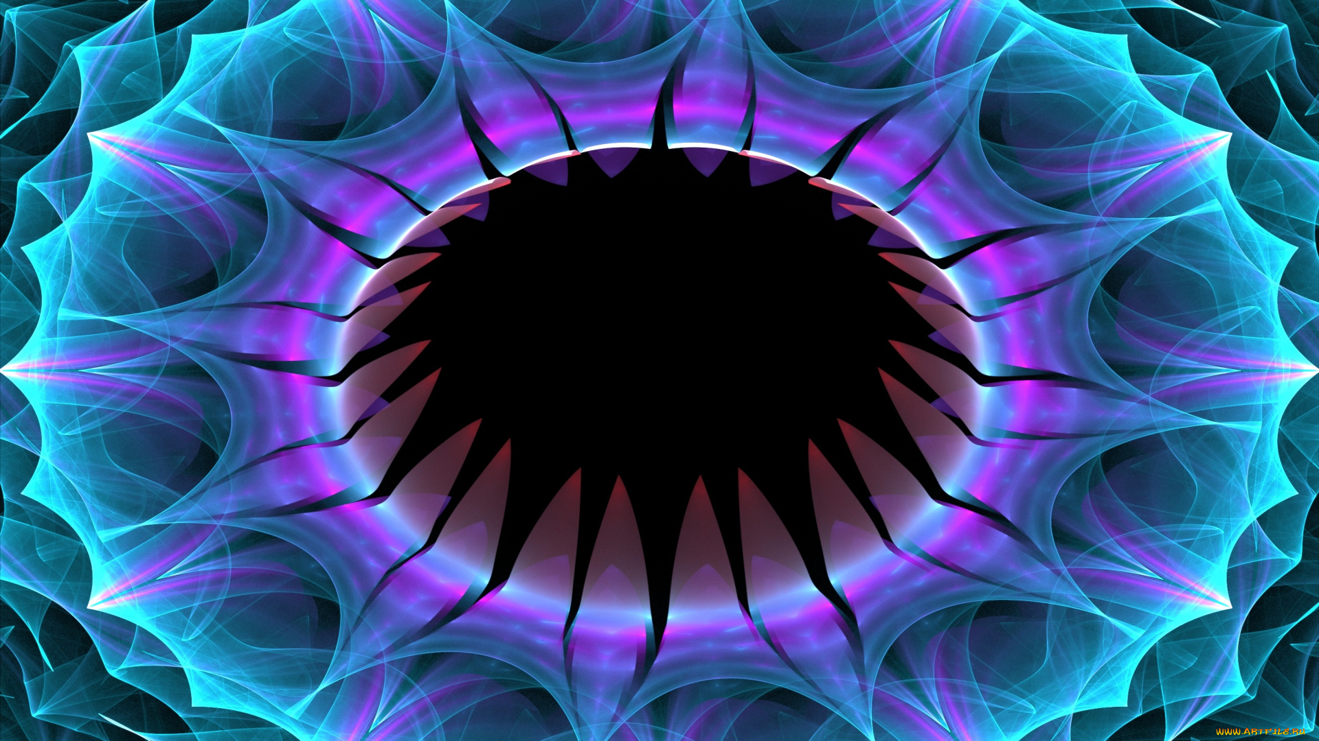 3д, графика, fractal, фракталы, узор, цвета