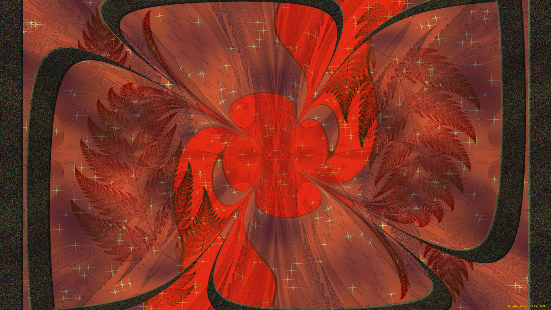 3д, графика, fractal, фракталы, узор, фон, цвета