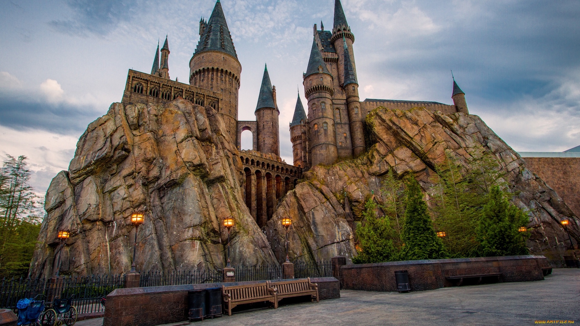 города, диснейленд, остров, приключений