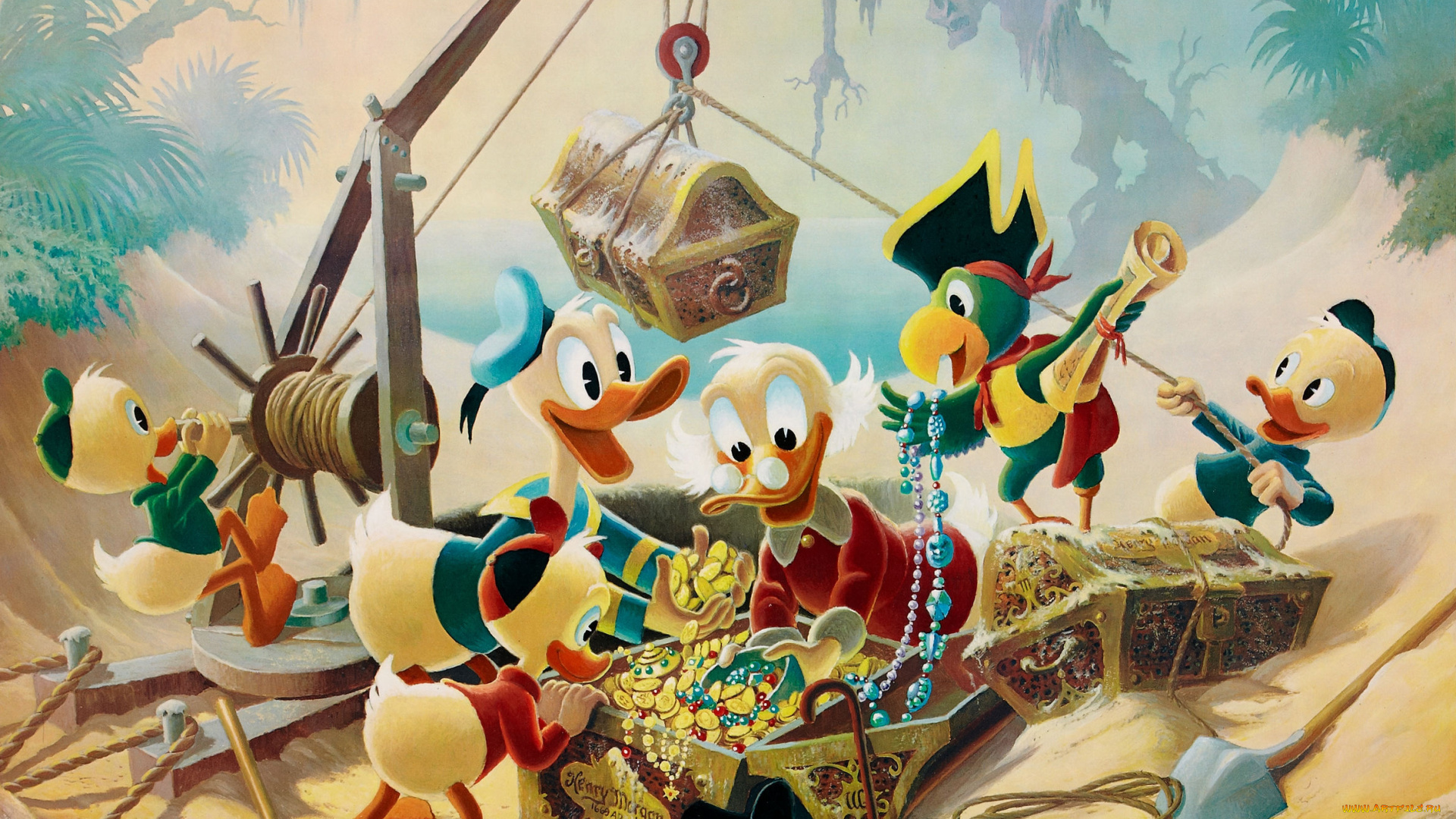 мультфильмы, ducktales, утиные, истории